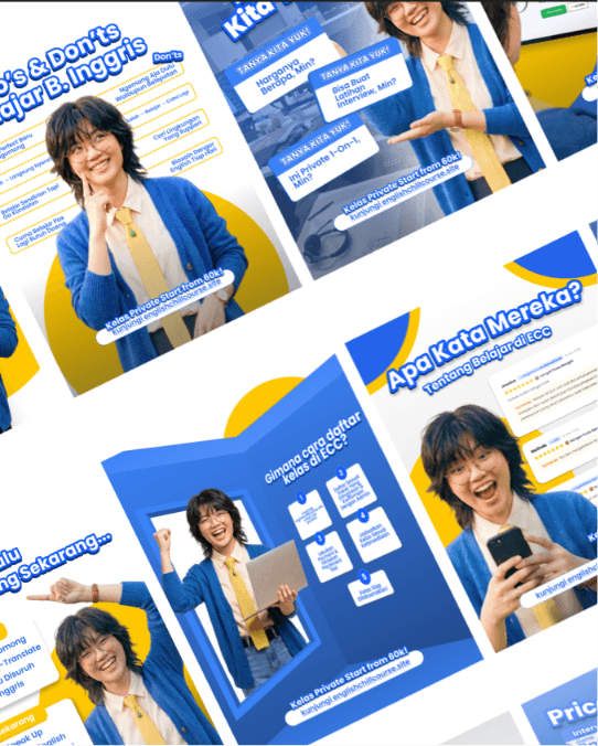 English Chill Course social campaign artwork